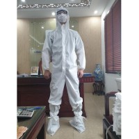 Coverall Disposable Isolation Gown Suits Personal Clothing gown hooded Workshop medical safety white surgical gowns